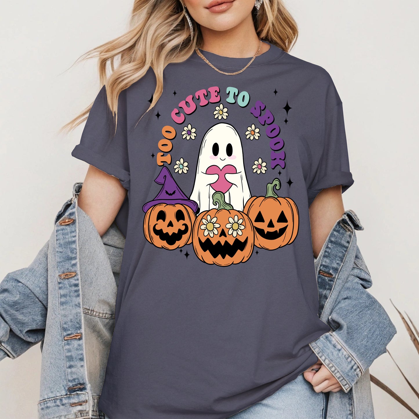 Too Cute To Spook Halloween Shirt