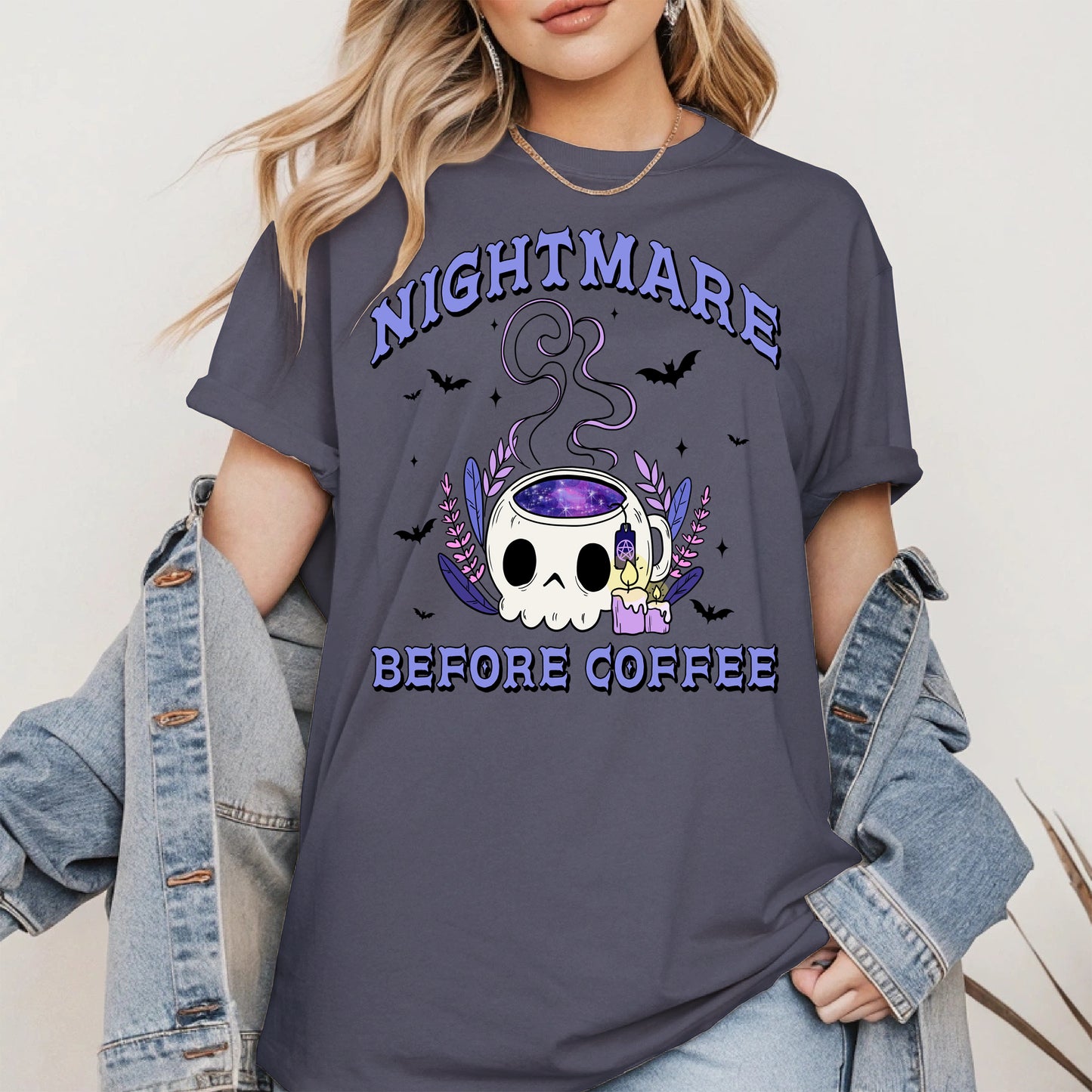 Nightmare Before Coffee Halloween Shirt