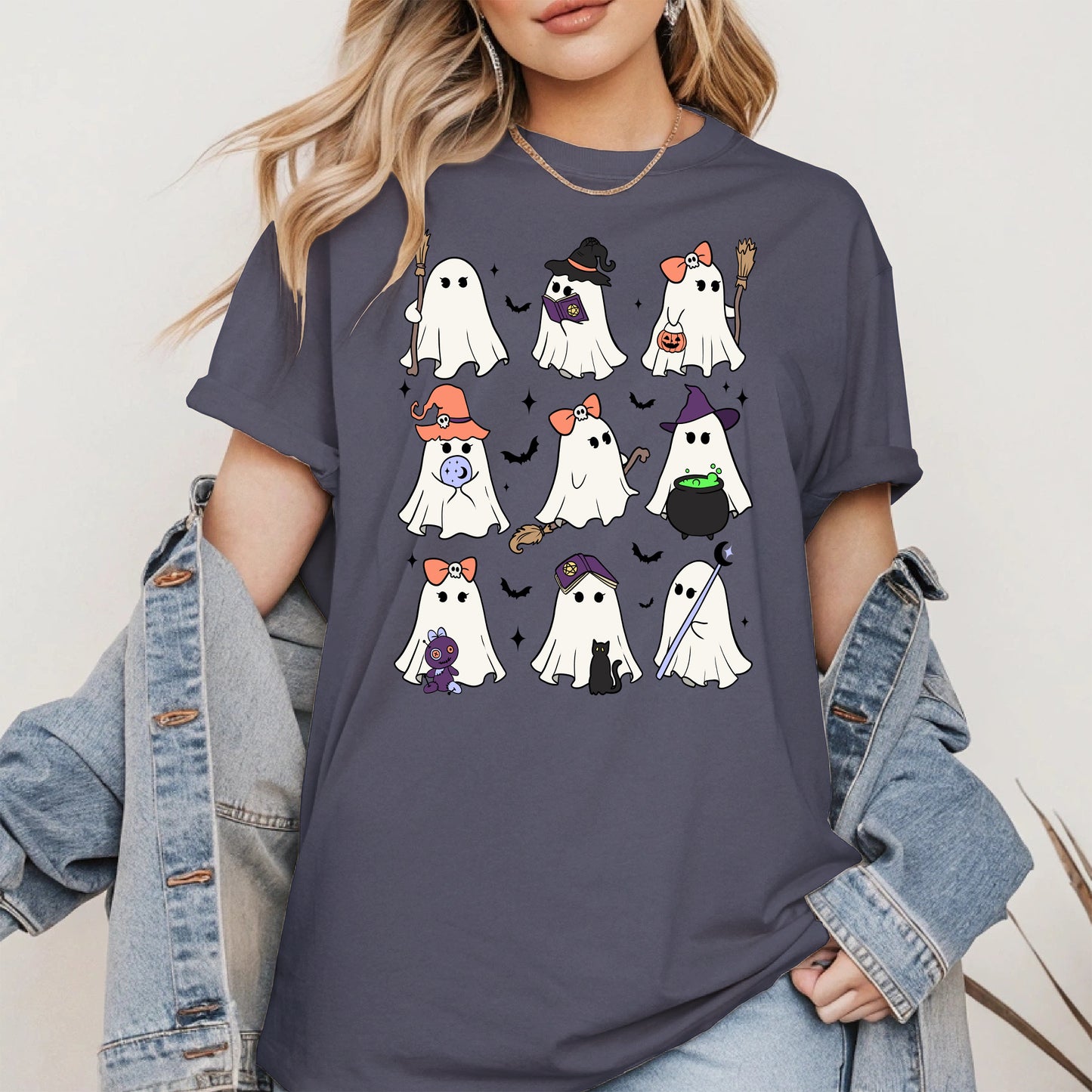 Cute Halloween Ghost Squad Shirt