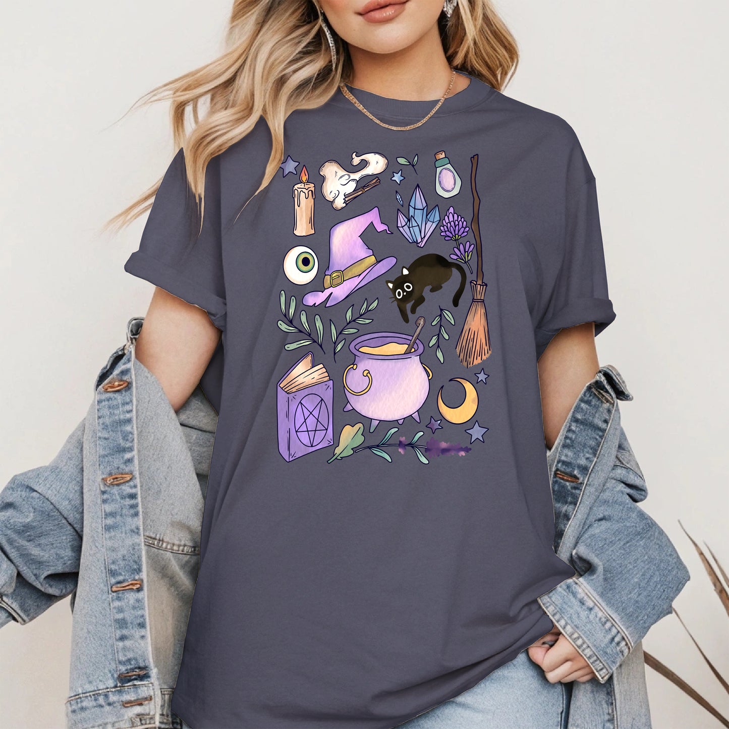 Witchy Aesthetic Halloween Shirt