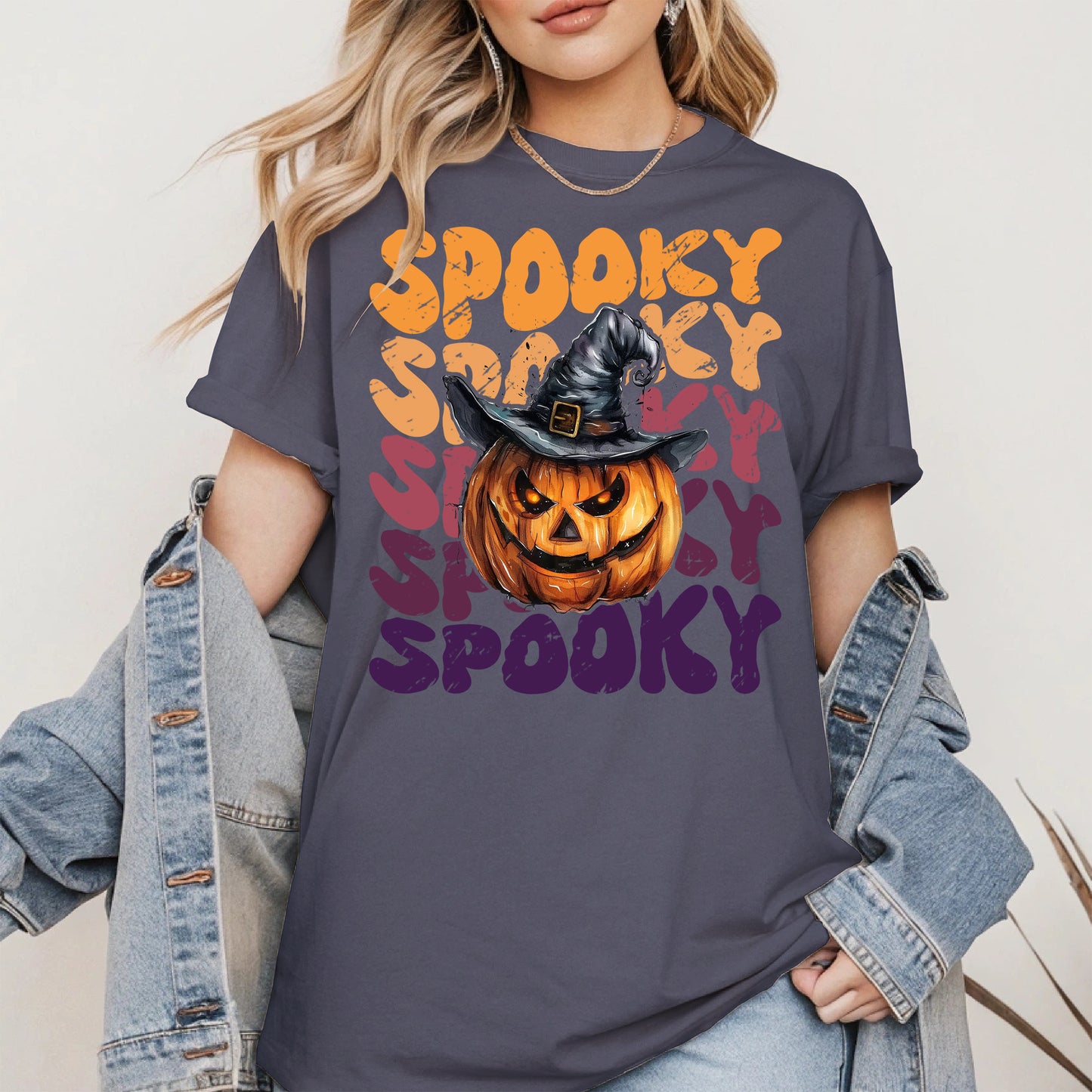 Spooky Pumpkin Halloween Shirt