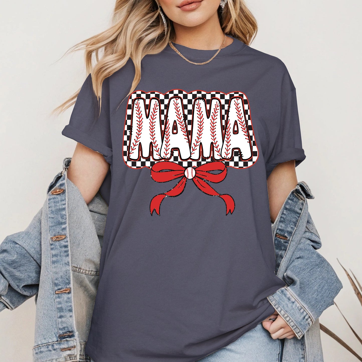 Baseball Mama Shirt Sport Tee Hoodie Sweatshirt Gift for Baseball Moms