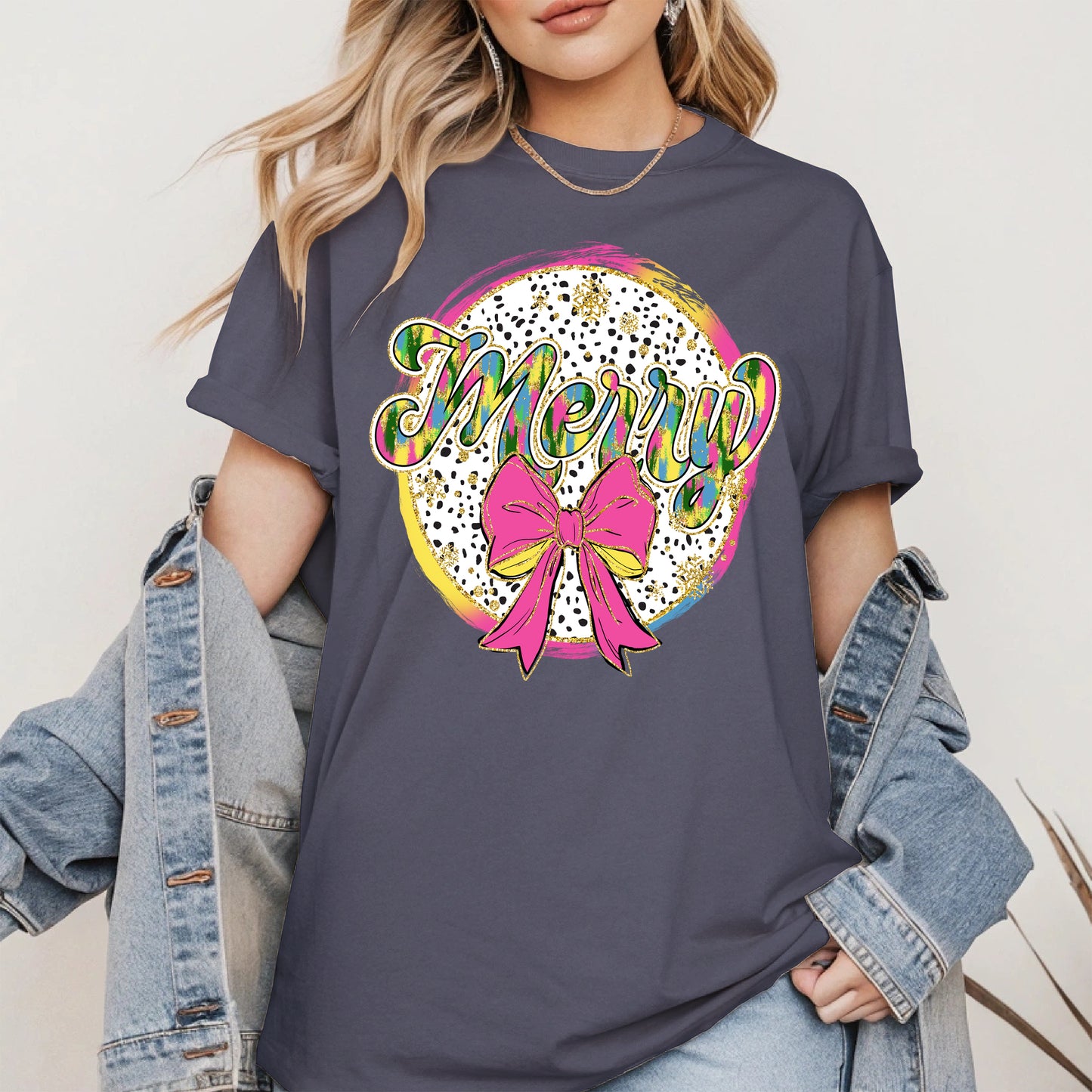 Merry Coquette Bow Shirt