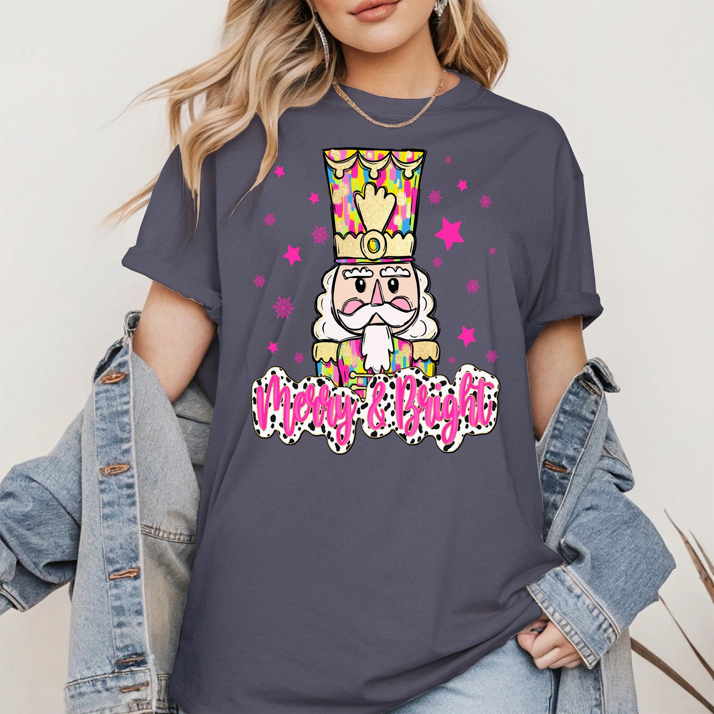 Merry and Bright Nutcracker Shirt