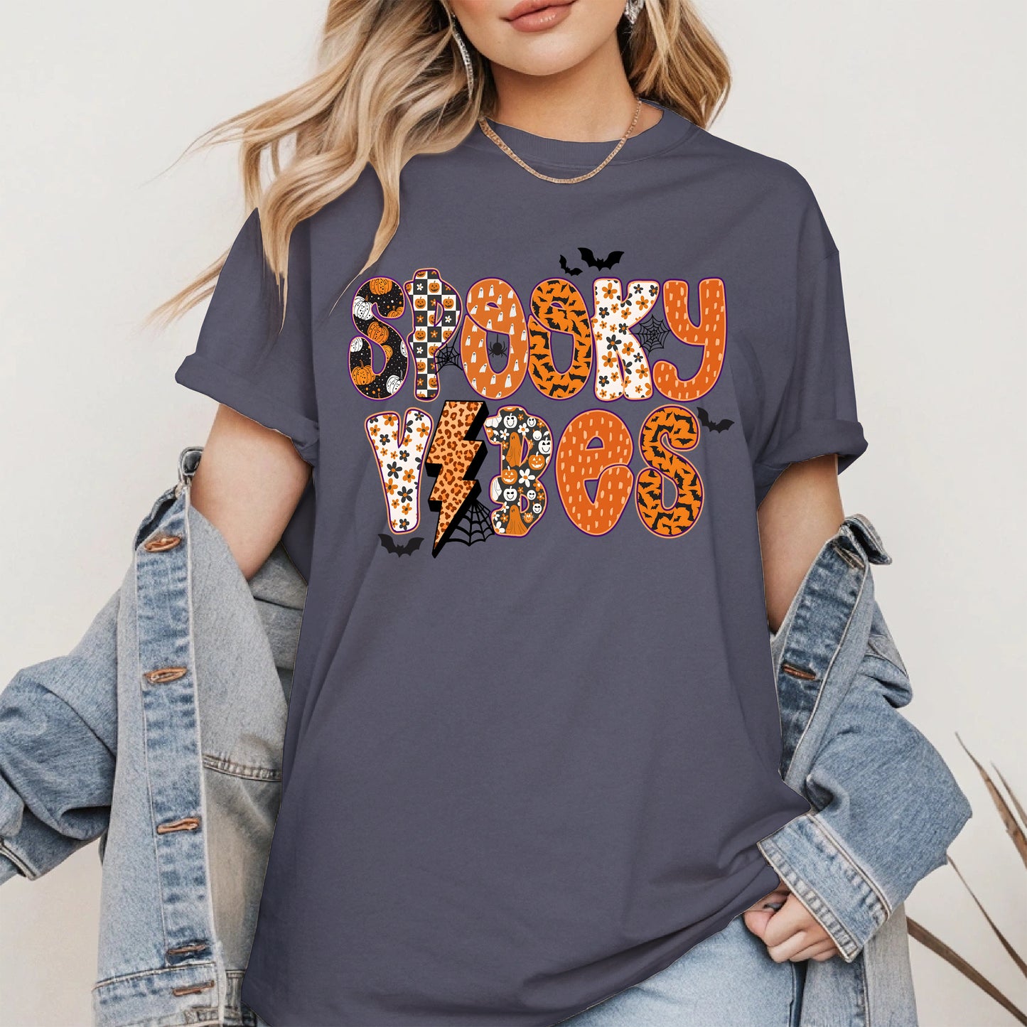 Spooky vibes halloween shirt