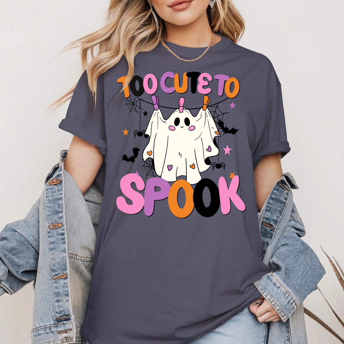 Too cute to spook halloween shirt