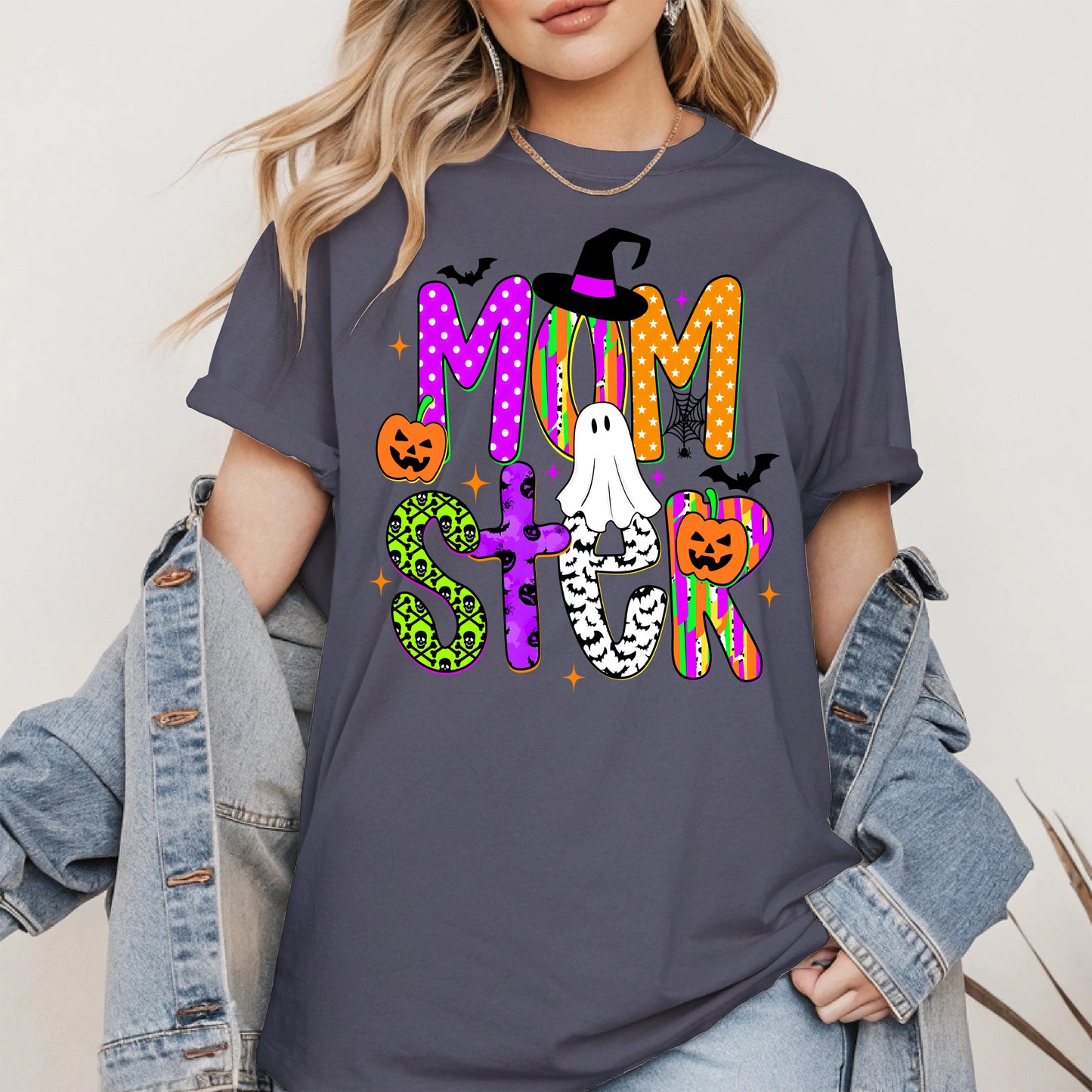Momster halloween shirt and hoodie