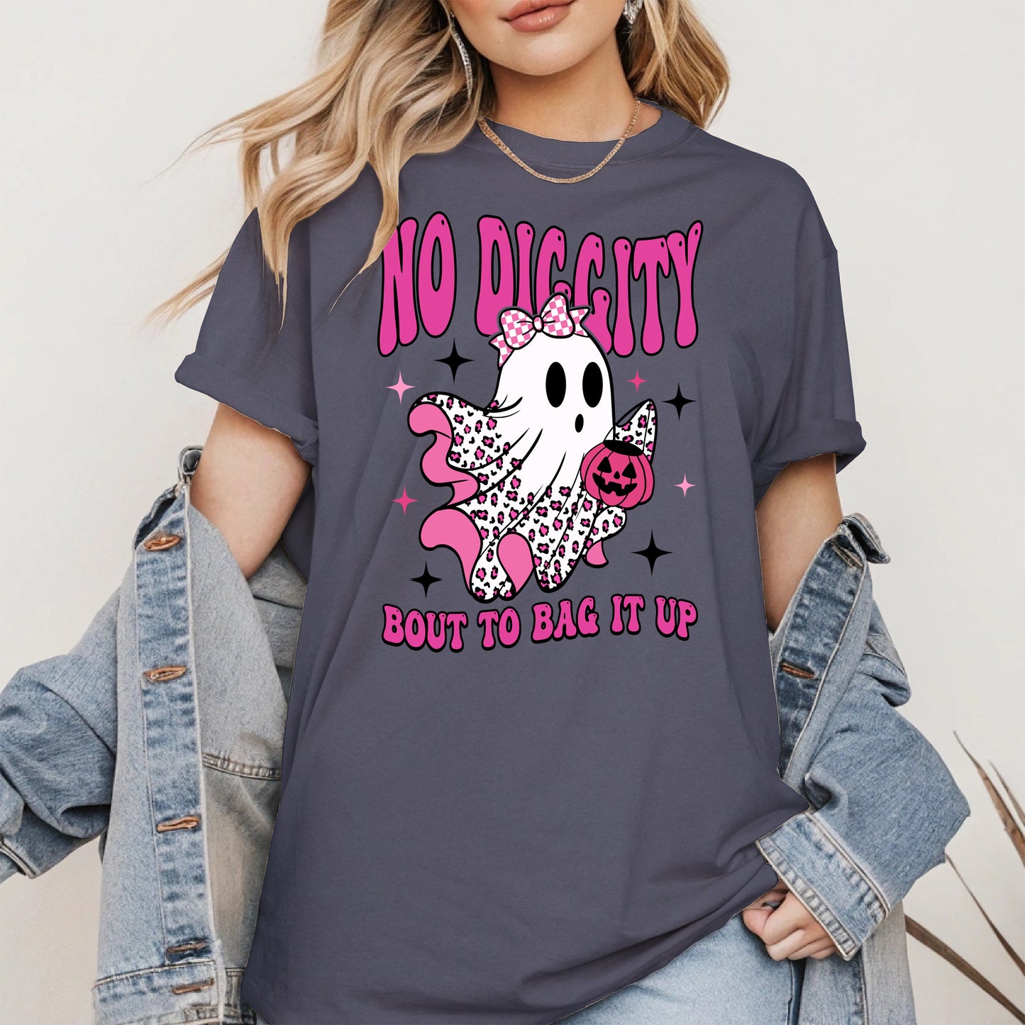No Diggity Bout to Bag It Up halloween shirt