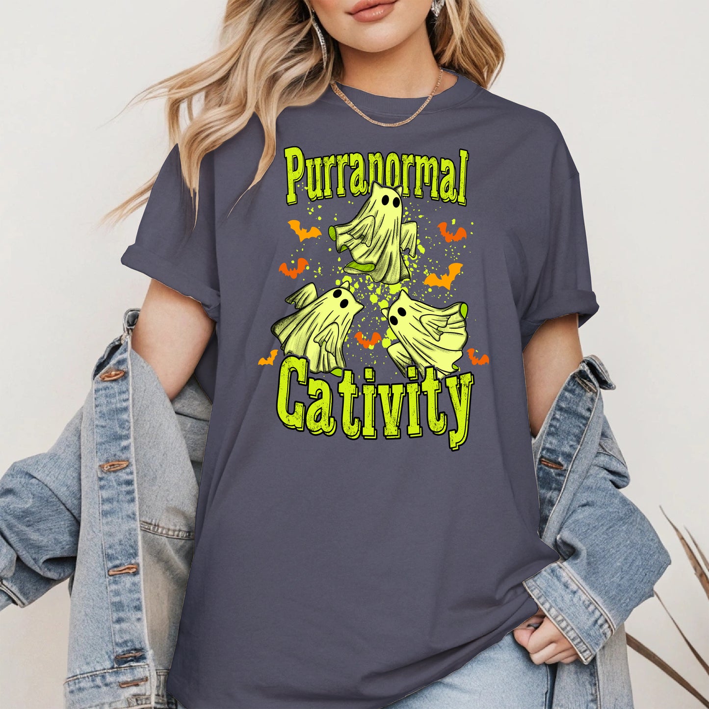 Purranormal Cativity halloween shirt