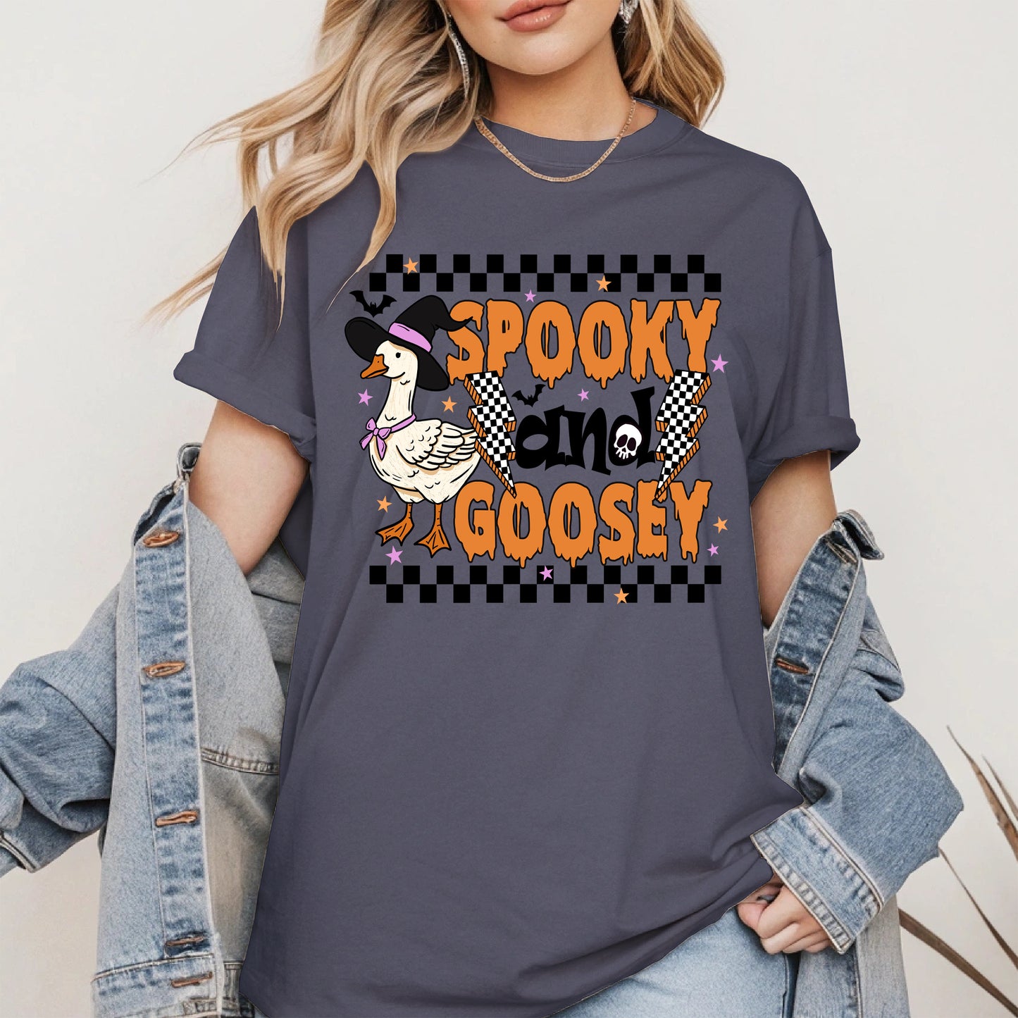 Spooky and goosey halloween shirt