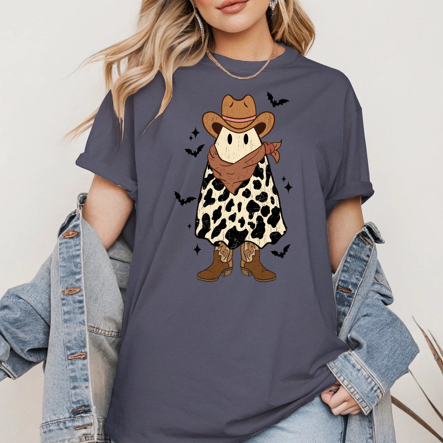 Western Boo Ghost halloween shirt