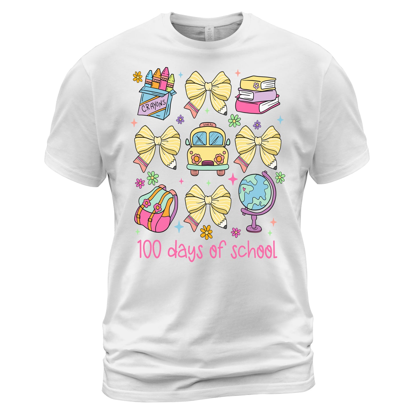 100 Days of School Coquette Shirt