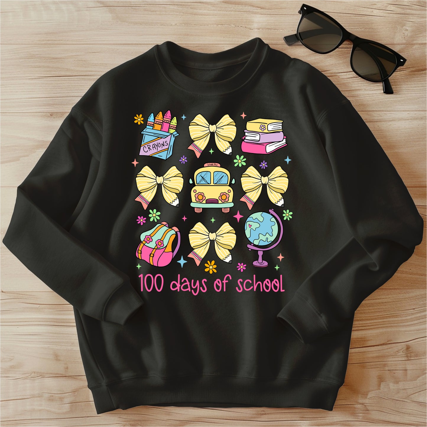 100 Days of School Coquette Shirt