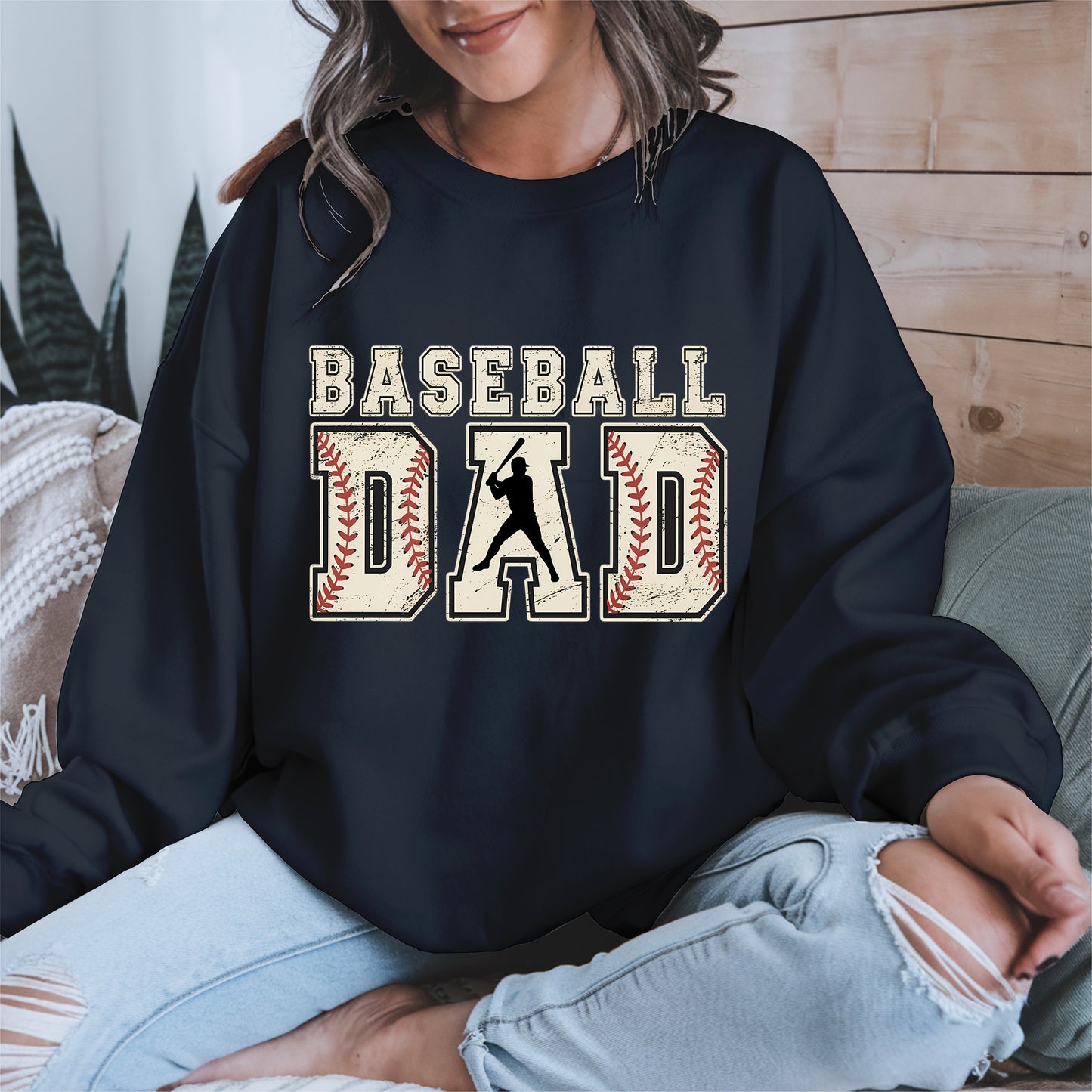 Classic Sports Tee for Proud Baseball Fathers