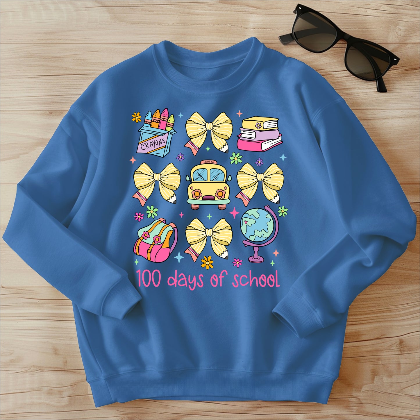 100 Days of School Coquette Shirt