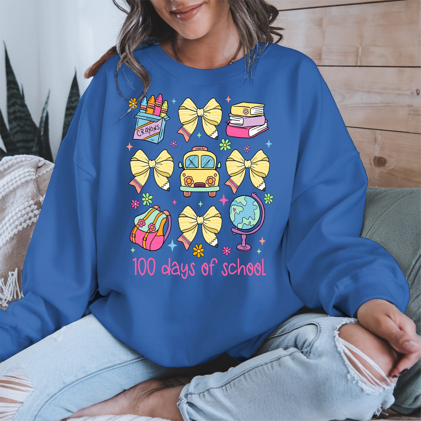 100 Days of School Coquette Shirt