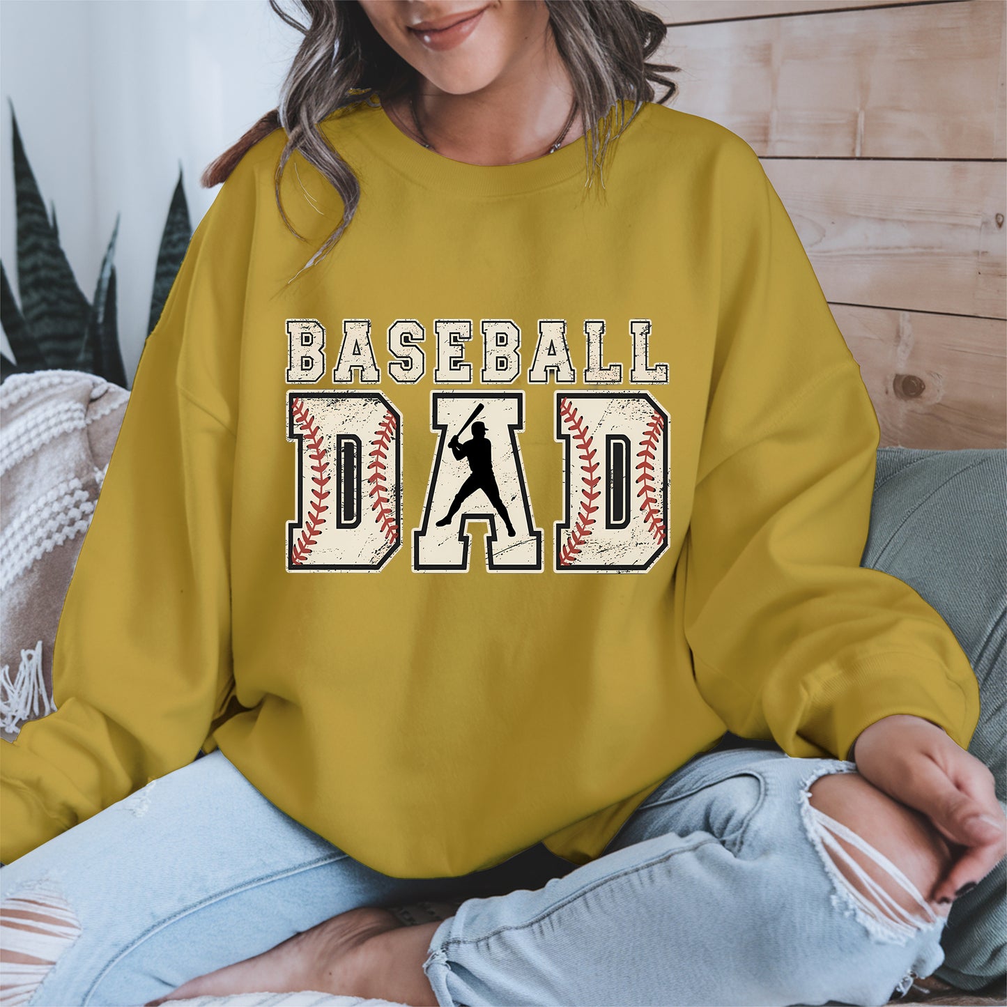 Classic Sports Tee for Proud Baseball Fathers