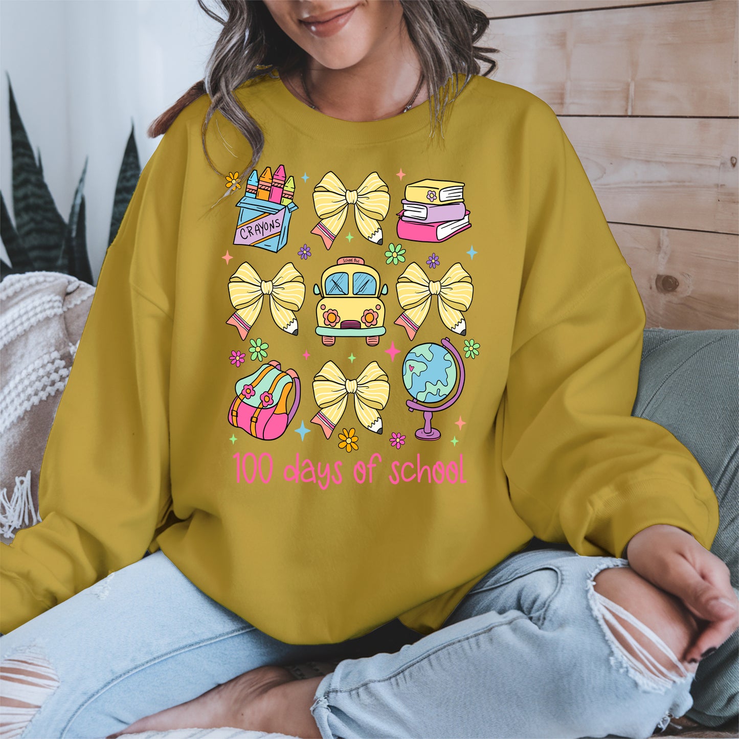 100 Days of School Coquette Shirt
