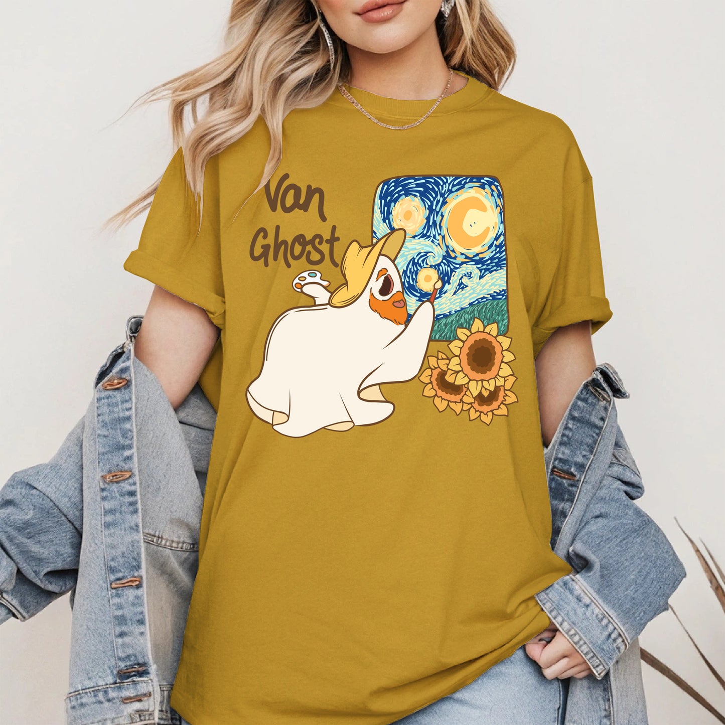 Van Ghost Funny Artist Shirt