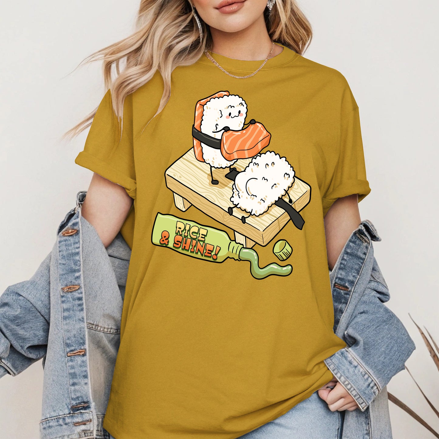 Rice and Shine Sushi Shirt