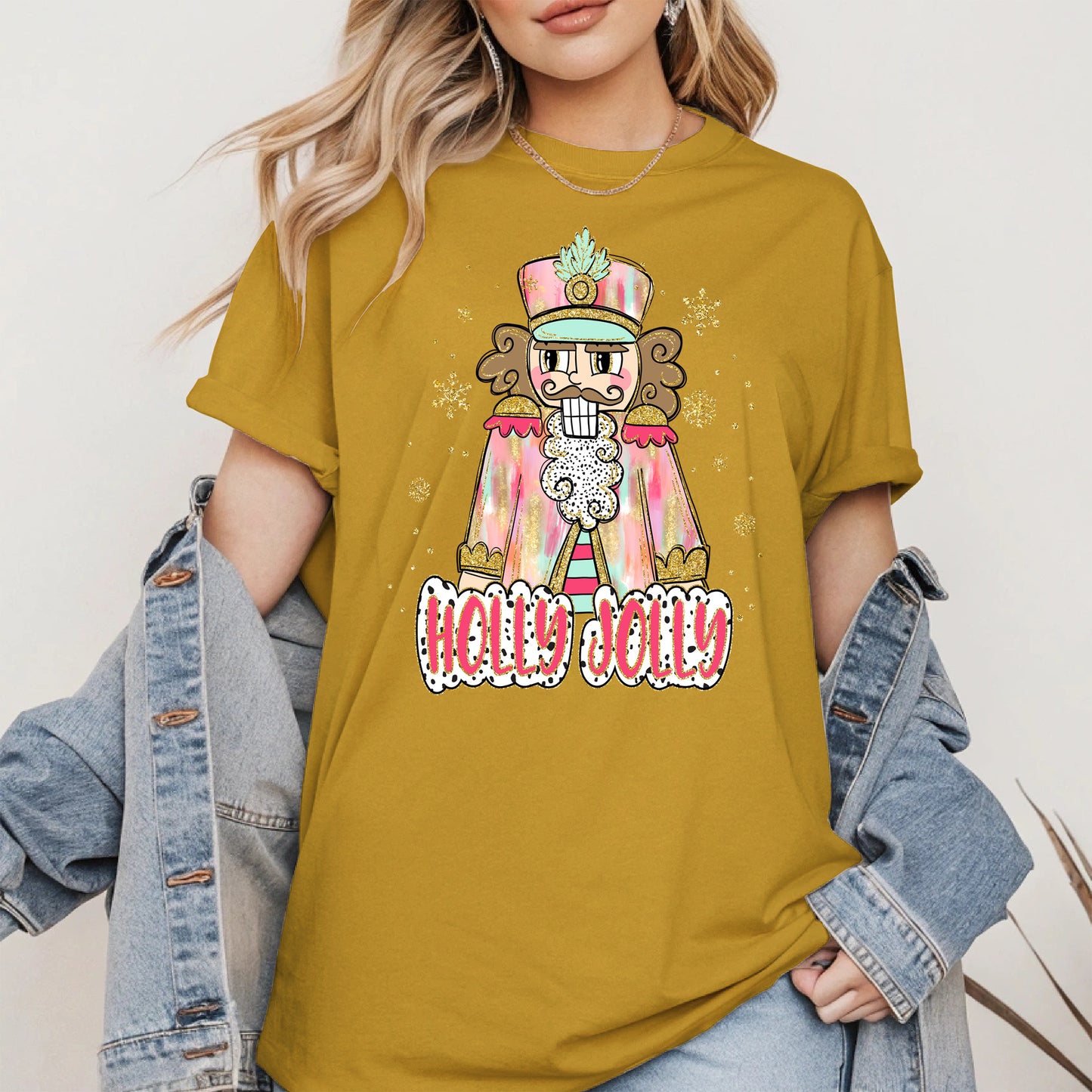 Holly Jolly Nutcracker Christmas Shirt Hoodie