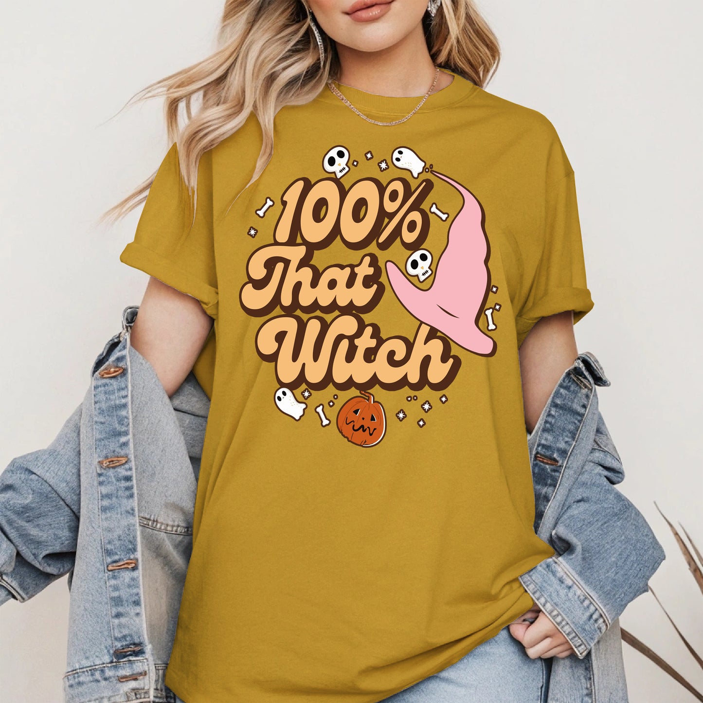 100 Percent That Witch Halloween Shirt