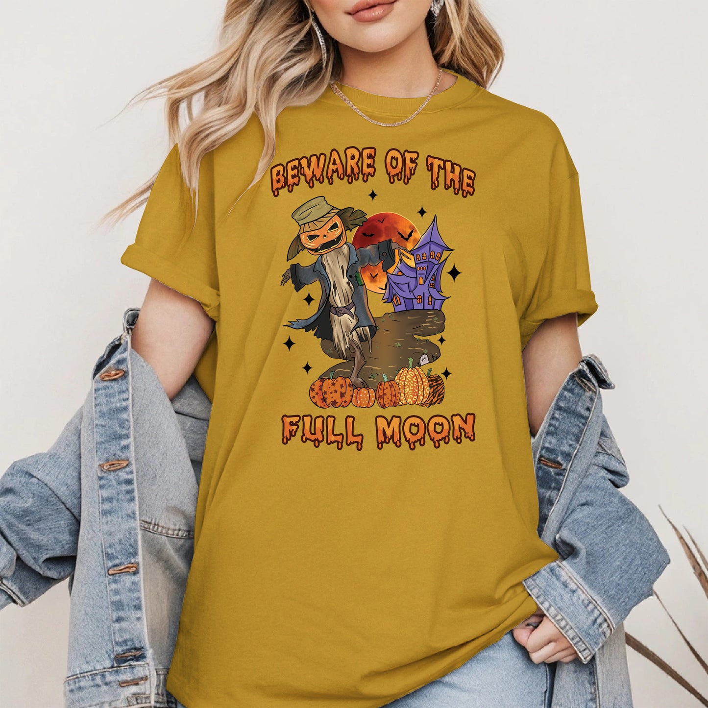 Beware of the Full Moon Halloween Shirt