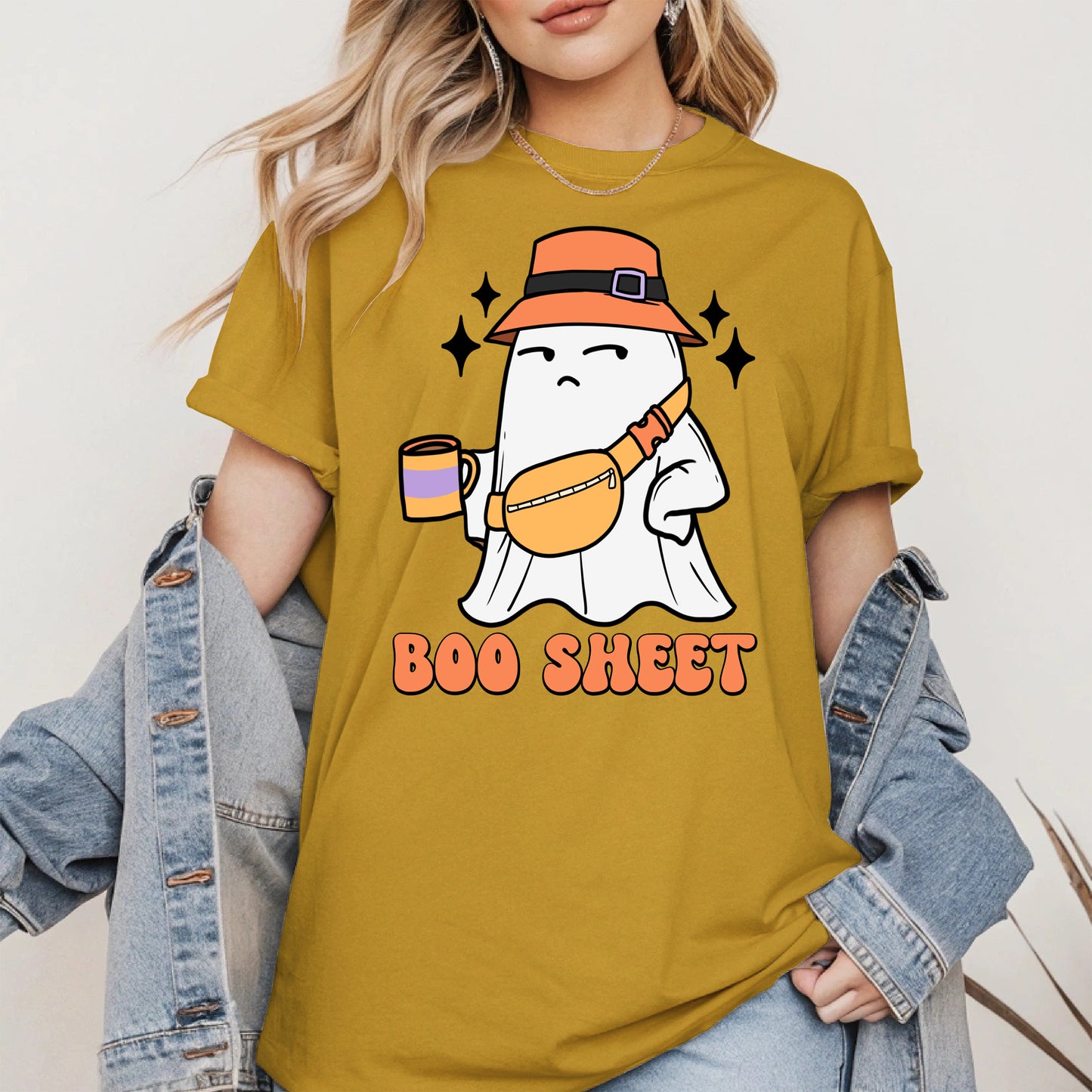 Funny Boo Sheet Halloween Shirt