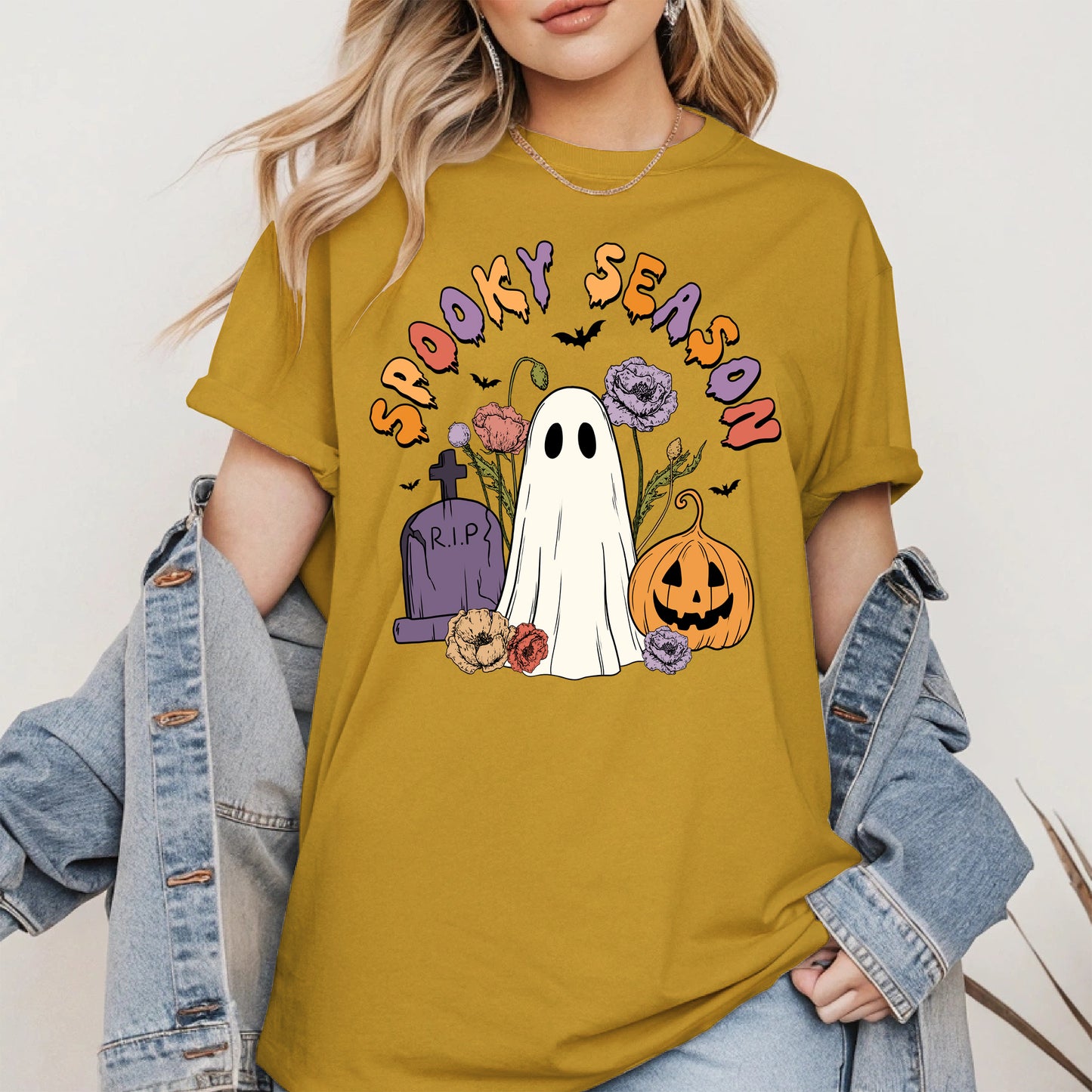 Spooky Season Ghost Halloween Shirt