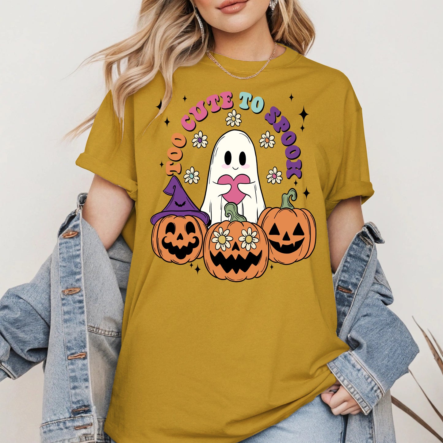 Too Cute To Spook Halloween Shirt