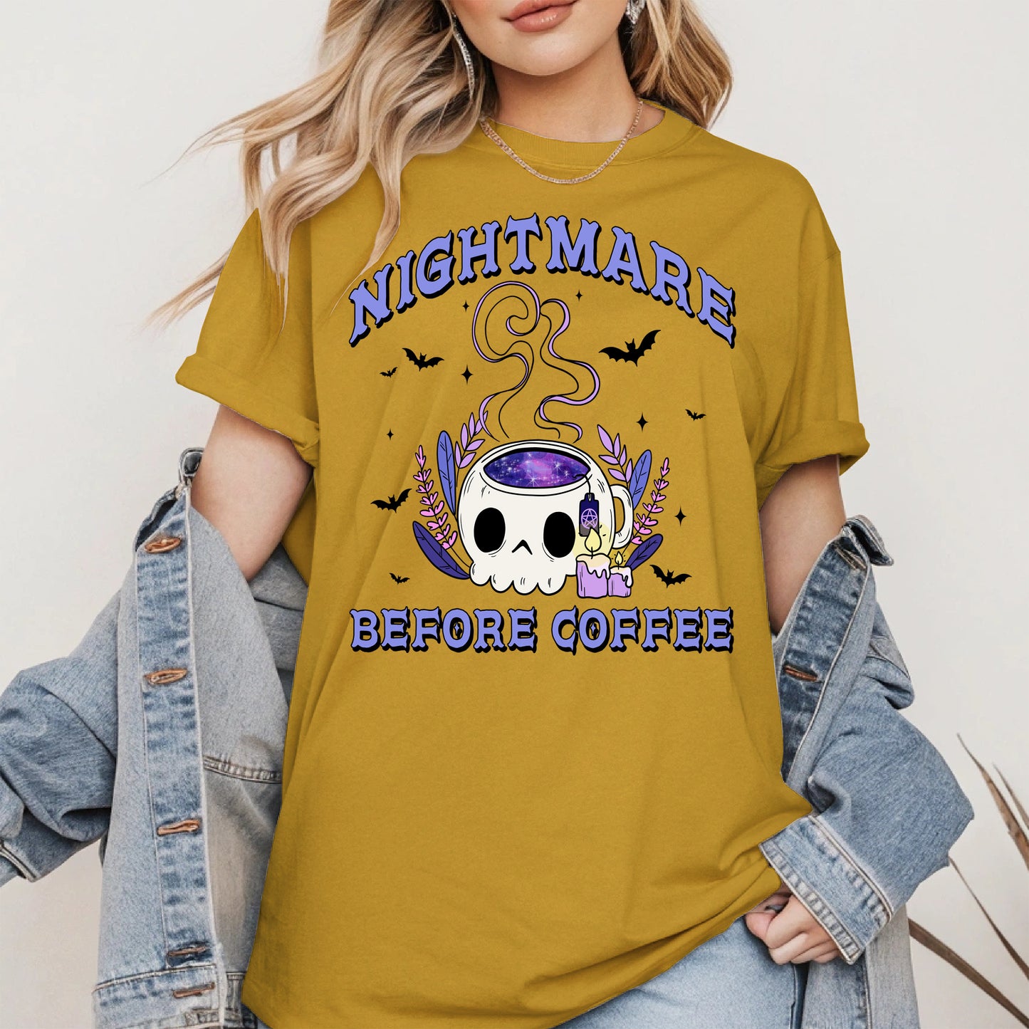 Nightmare Before Coffee Halloween Shirt