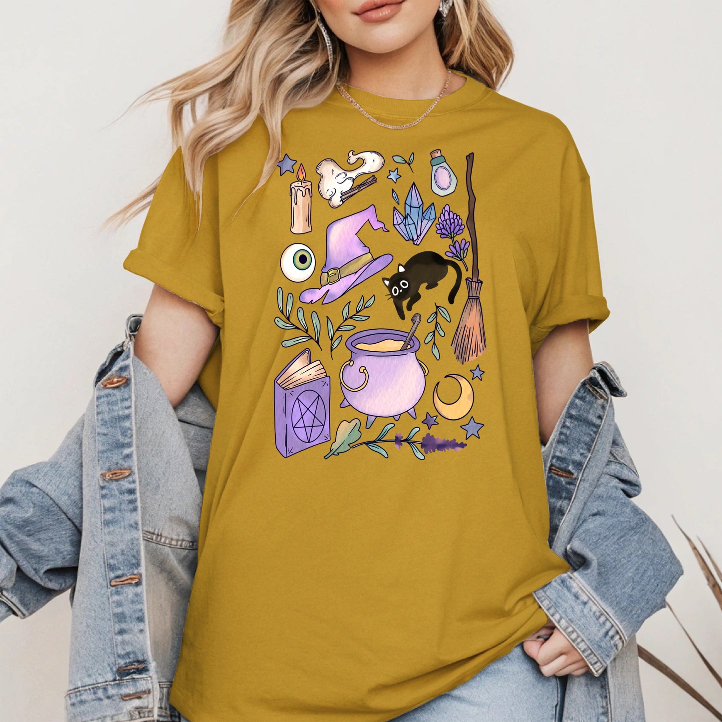 Witchy Aesthetic Halloween Shirt