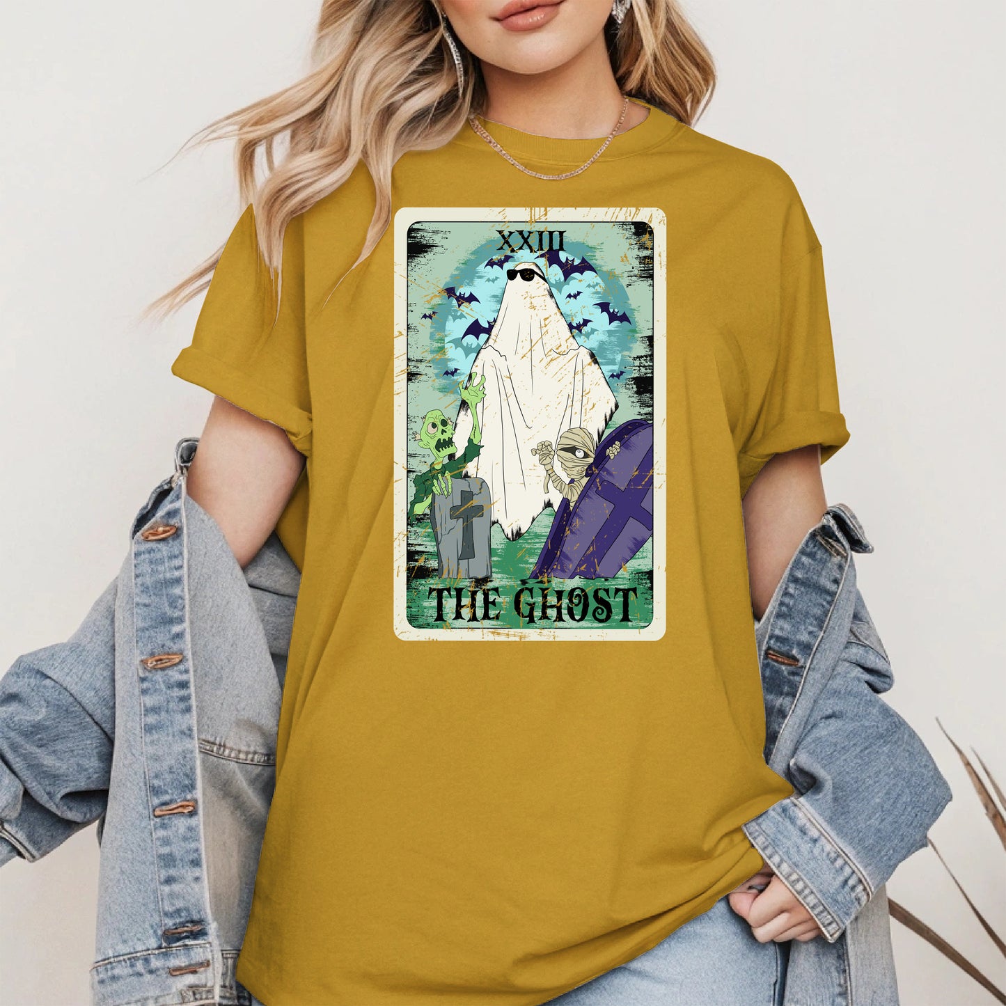 The Ghost Tarot Halloween Shirt