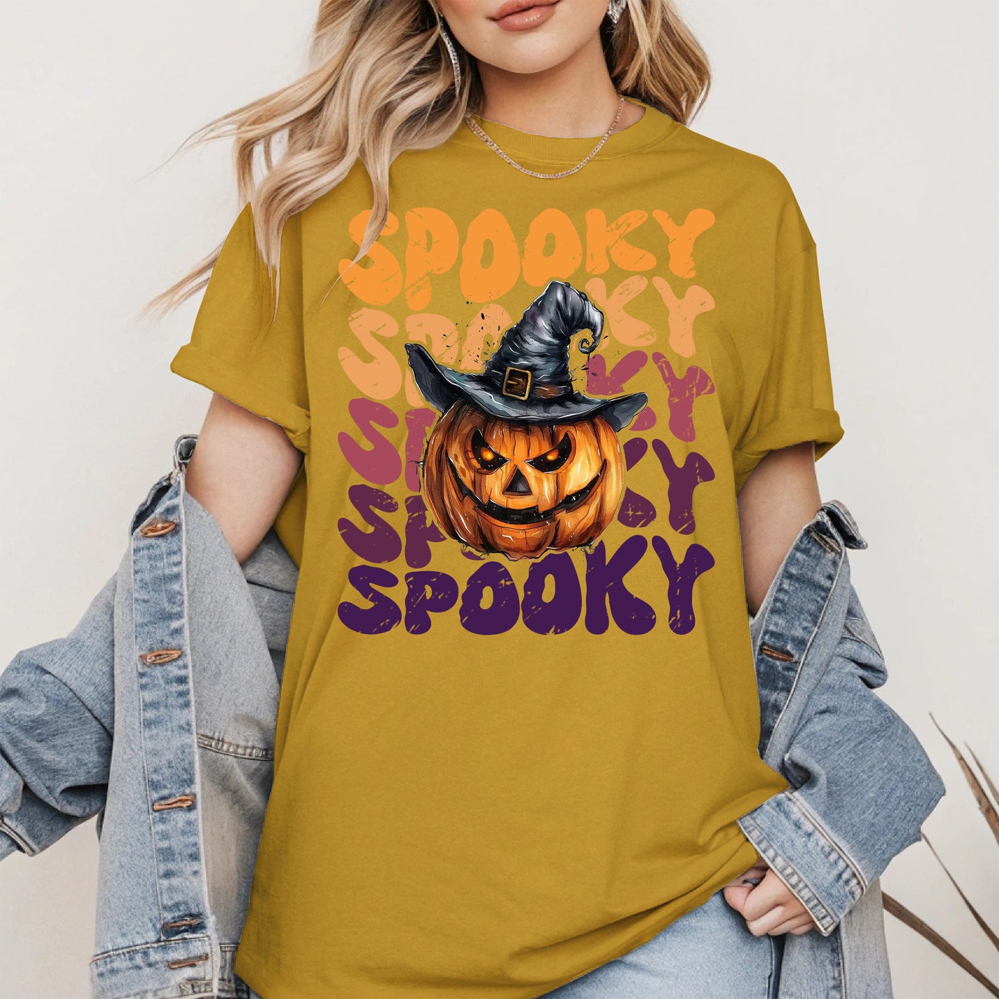 Spooky Pumpkin Halloween Shirt