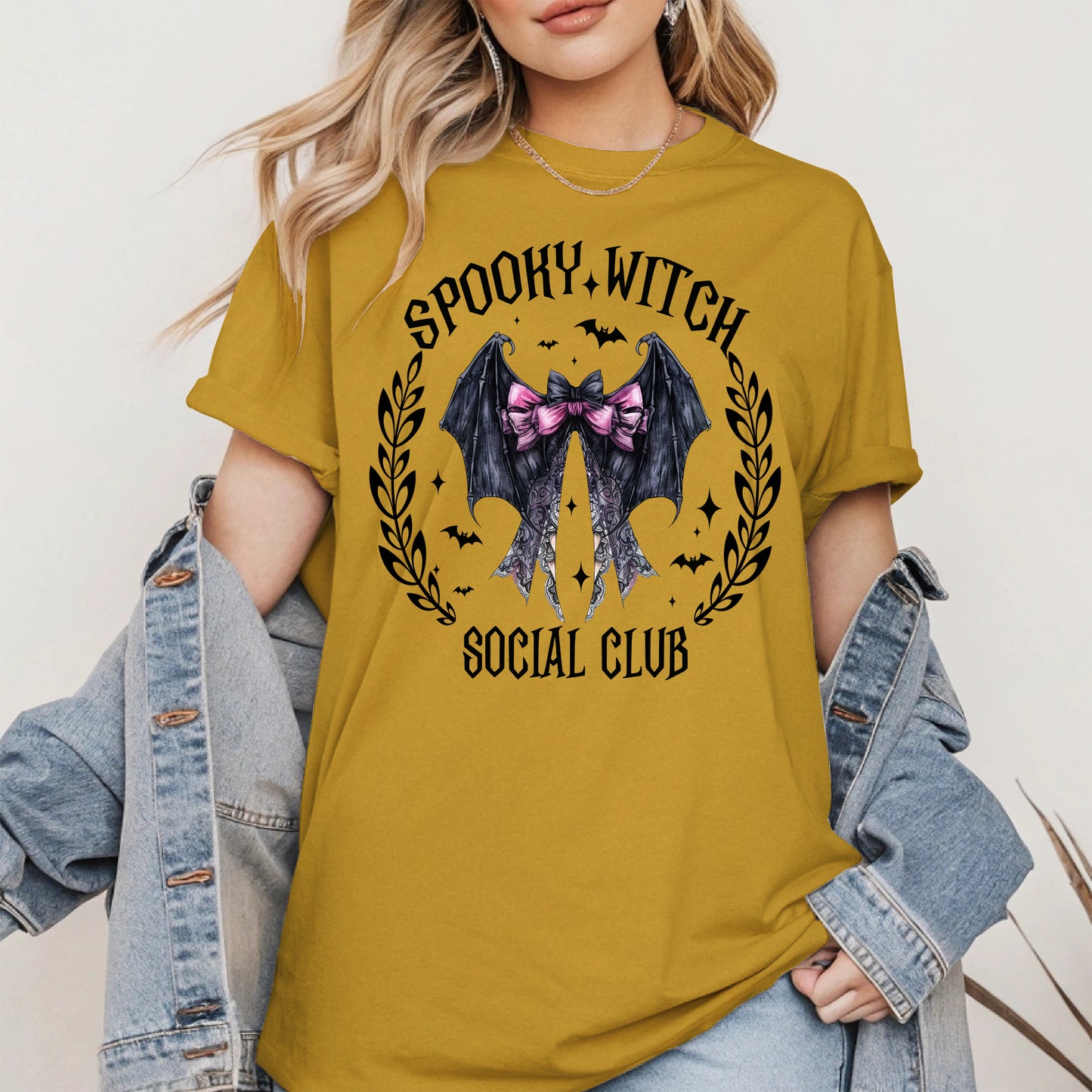 Spooky Witch Social Club Shirt