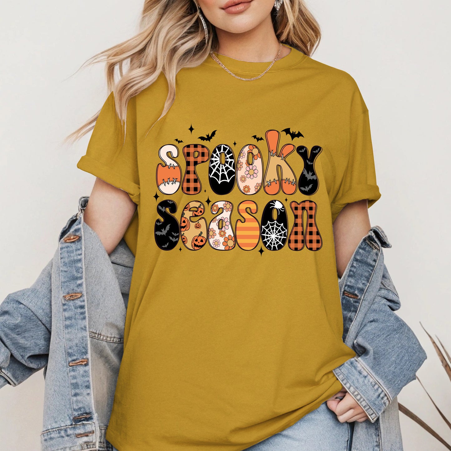 Retro Spooky Season Halloween Shirt