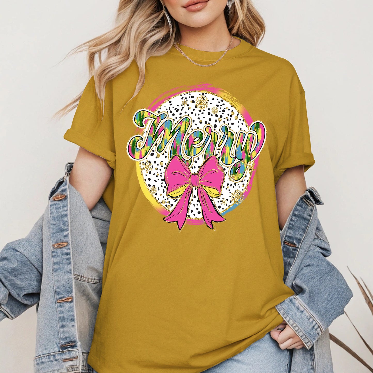 Merry Coquette Bow Shirt
