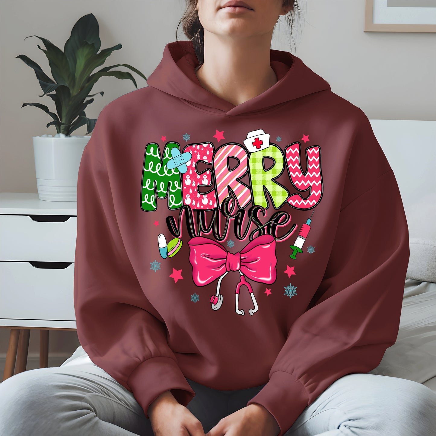 Cute Christmas Nurse Holiday Shirt
