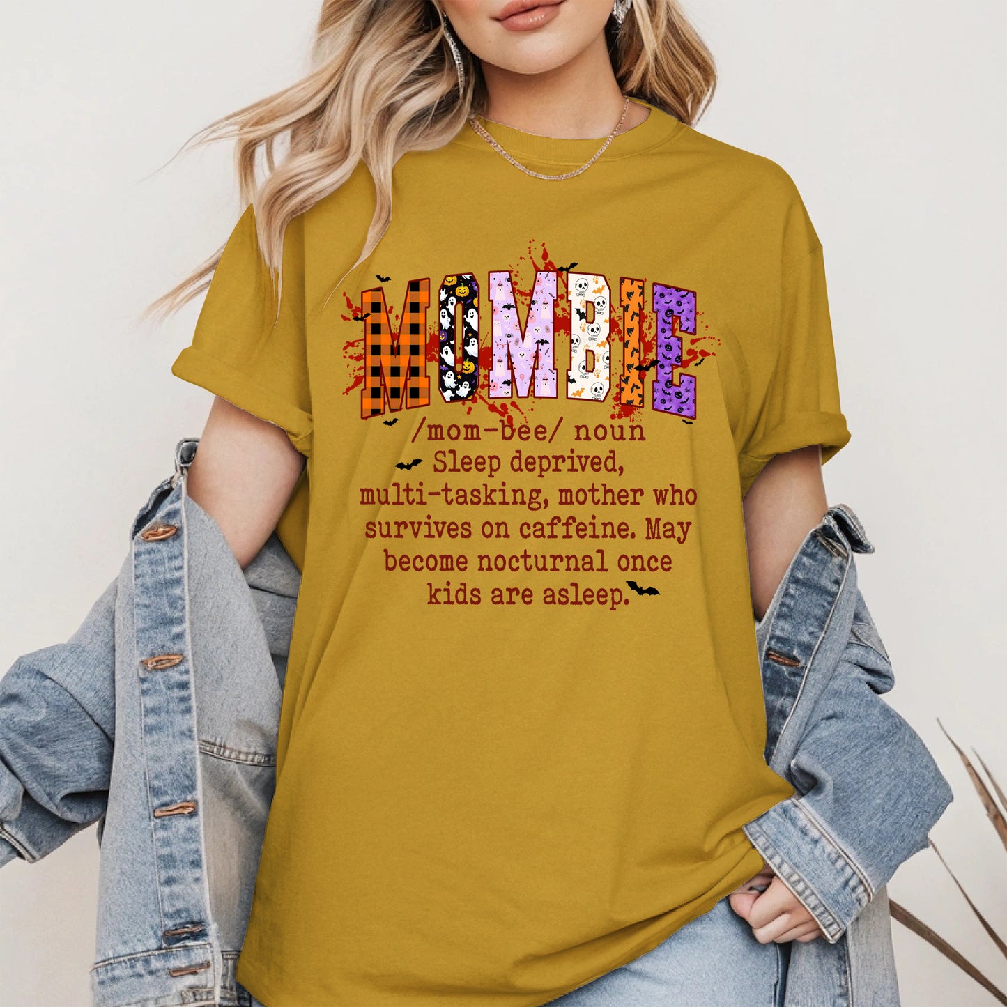 MOMBIE Halloween shirt and hoodie