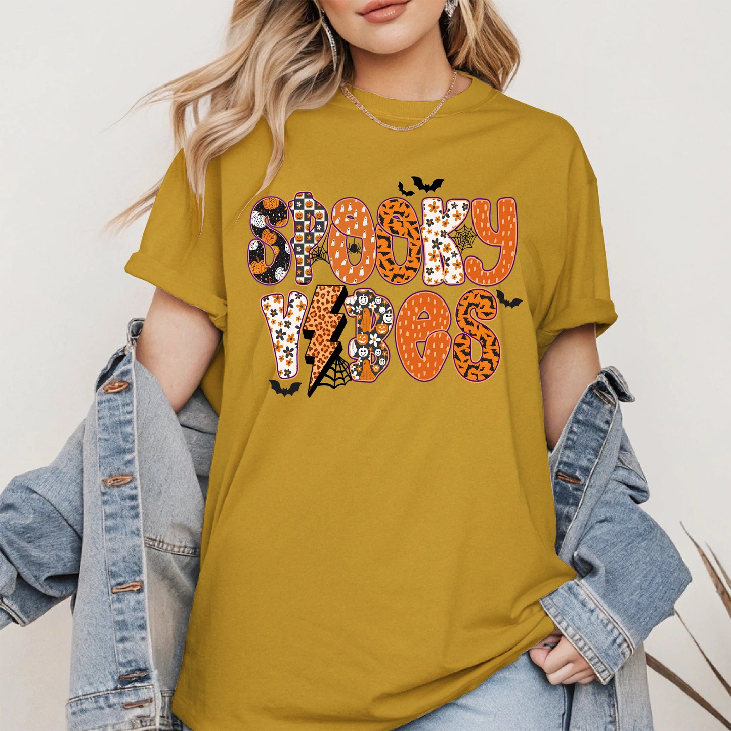 Spooky vibes halloween shirt