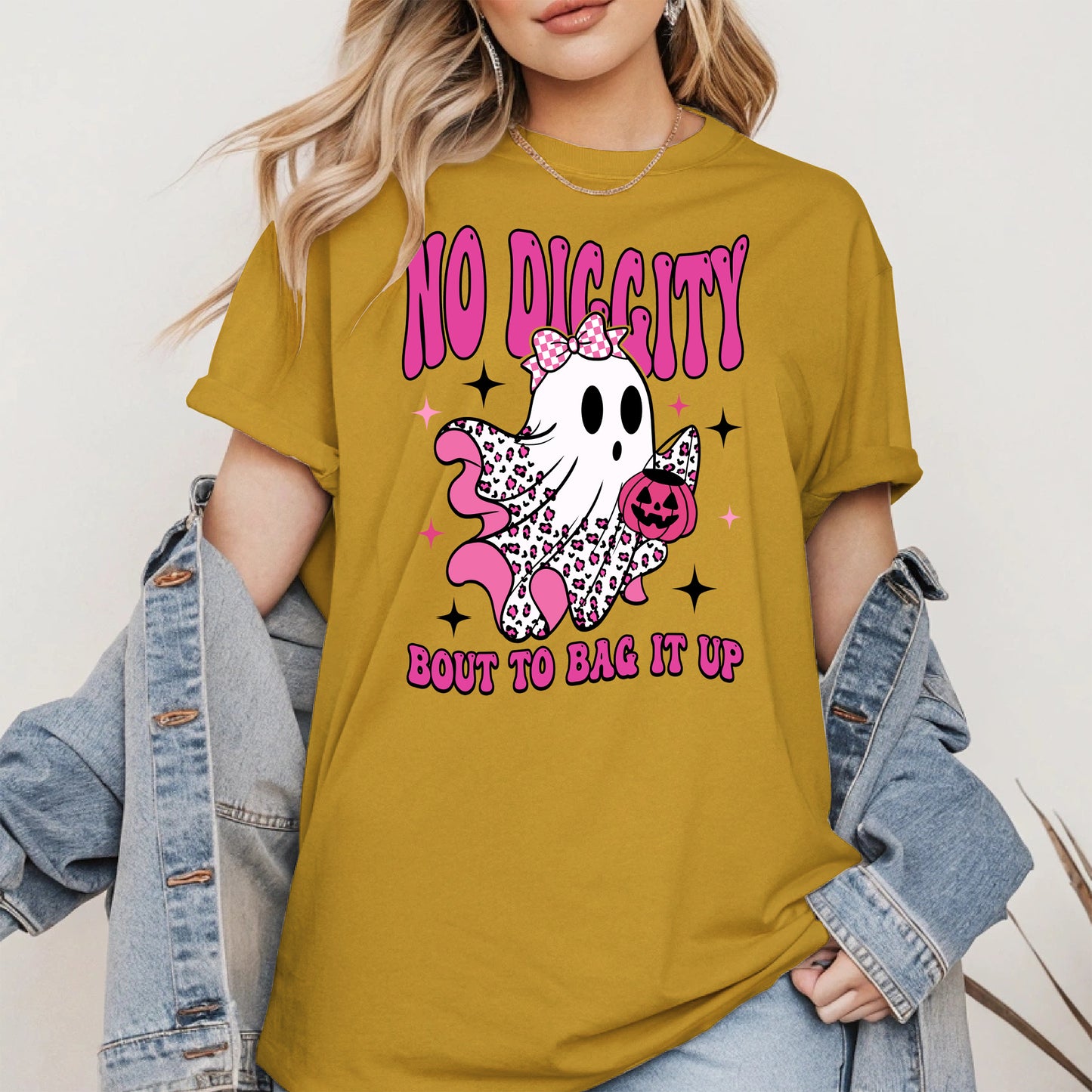 No Diggity Bout to Bag It Up halloween shirt