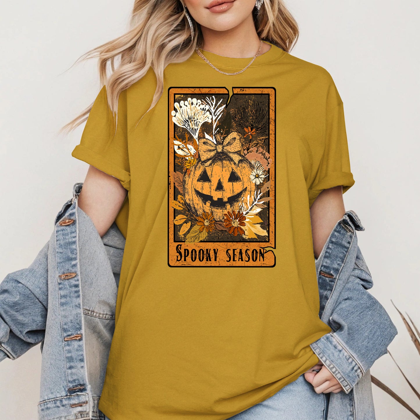 Tarot Pumpkin Spooky Season shirt