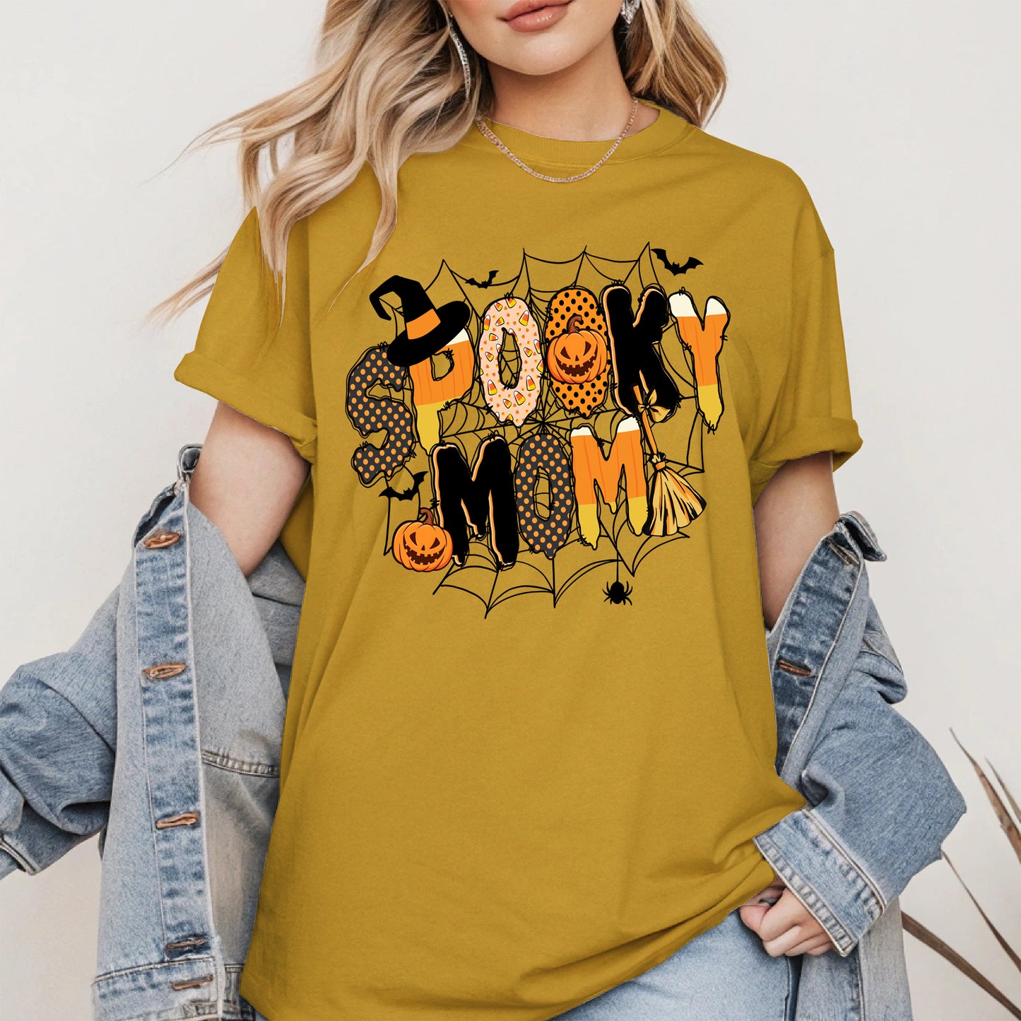 Spooky MAMA halloween shirt and hoodie