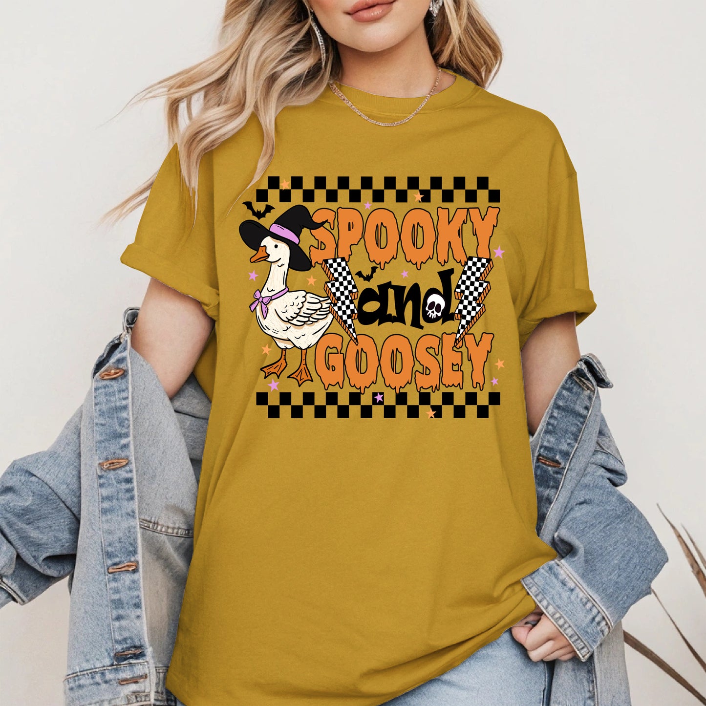 Spooky and goosey halloween shirt