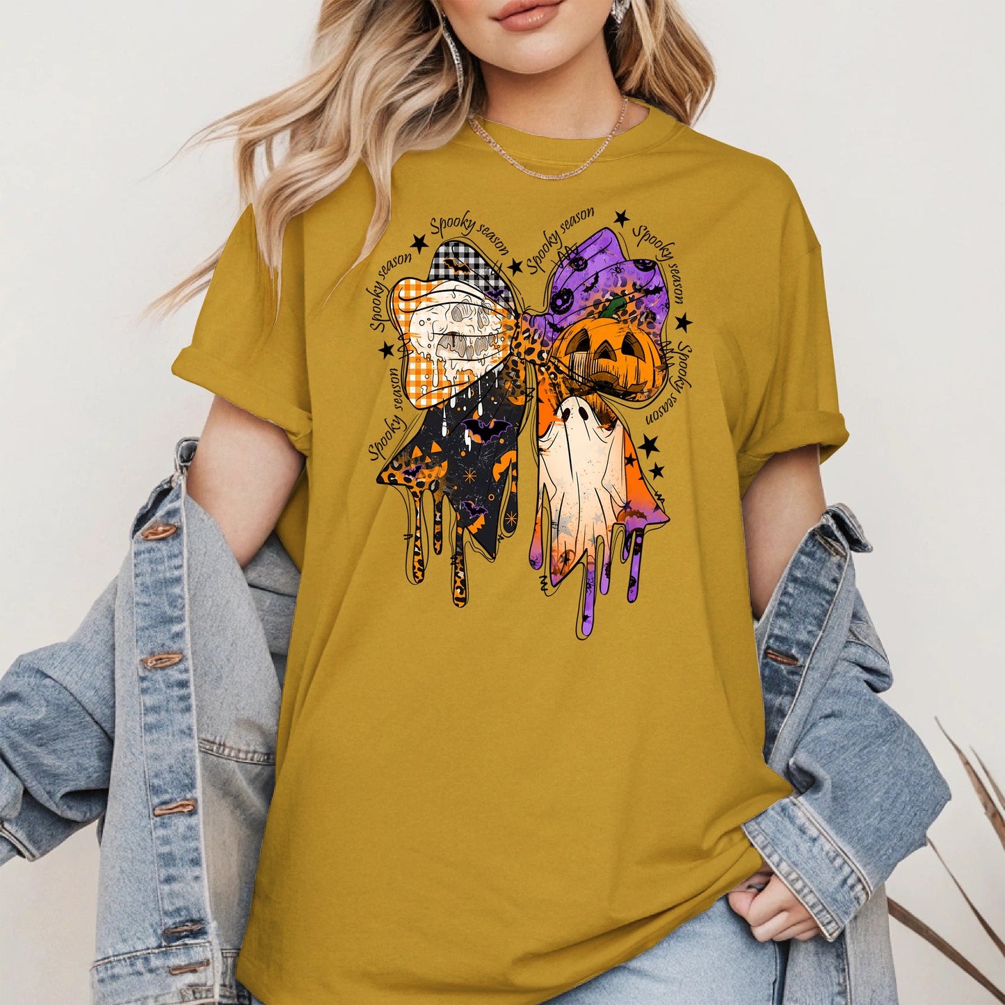 Halloween Coquette Bow shirt and hoodie