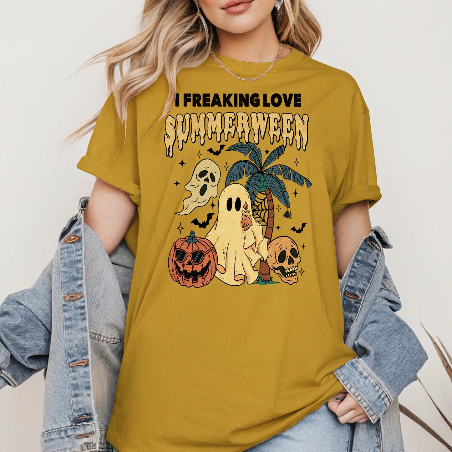 I freaking love summerween halloween shirt