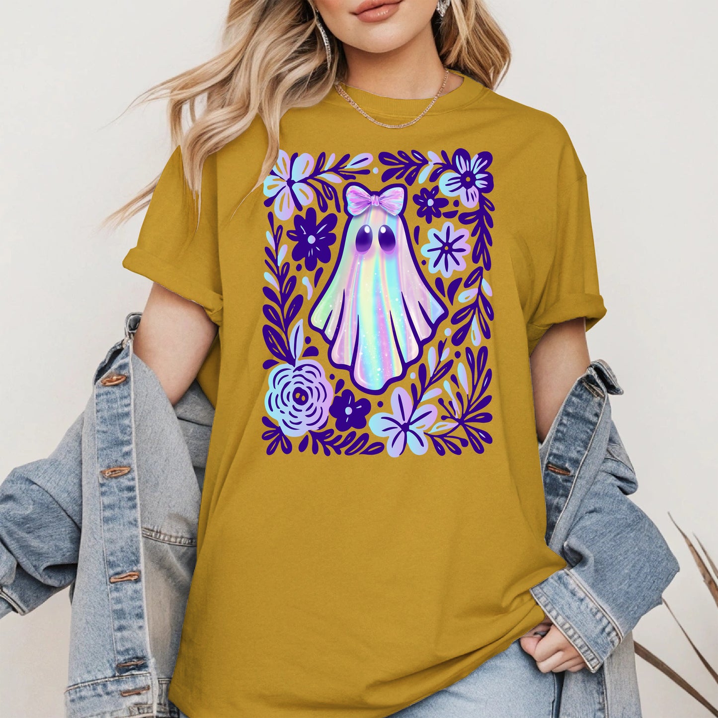 Iridescent Ghost halloween shirt