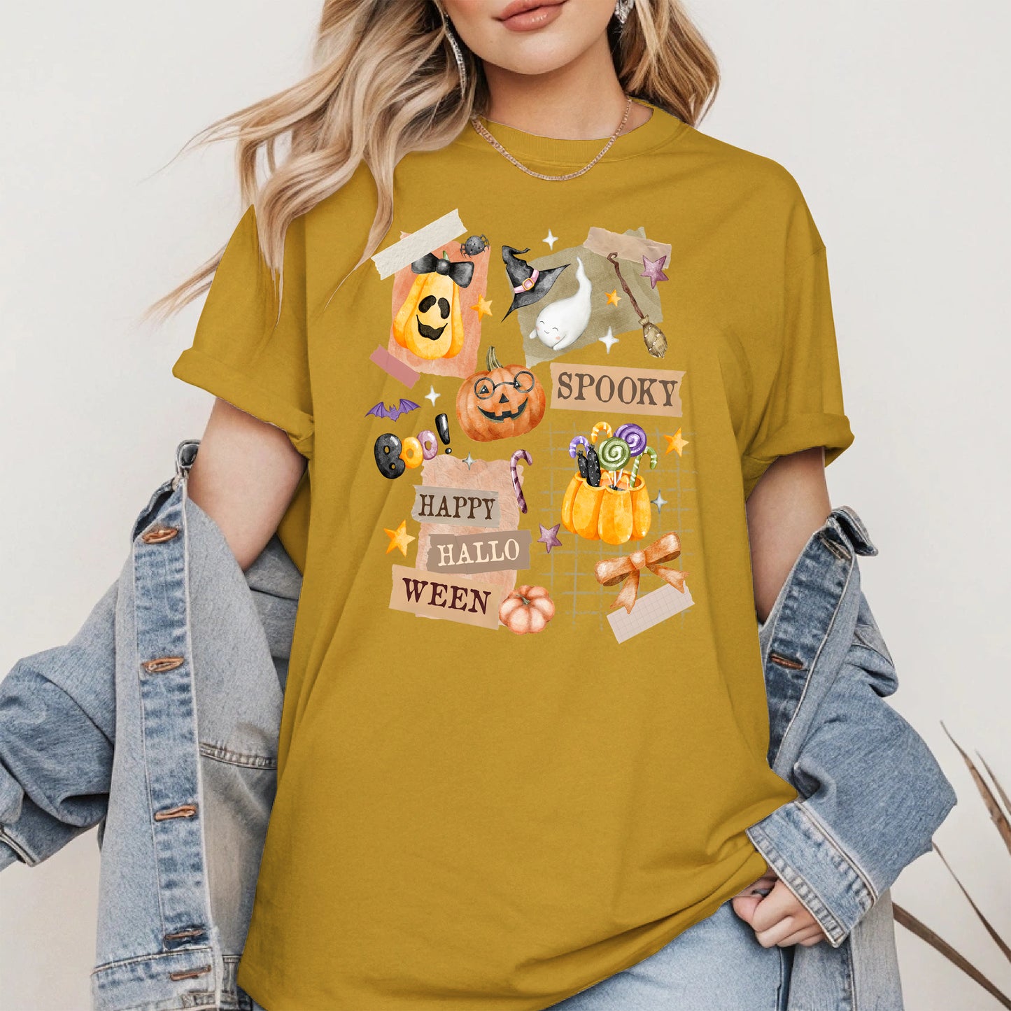 Halloween Collage shirt and sweatshirt