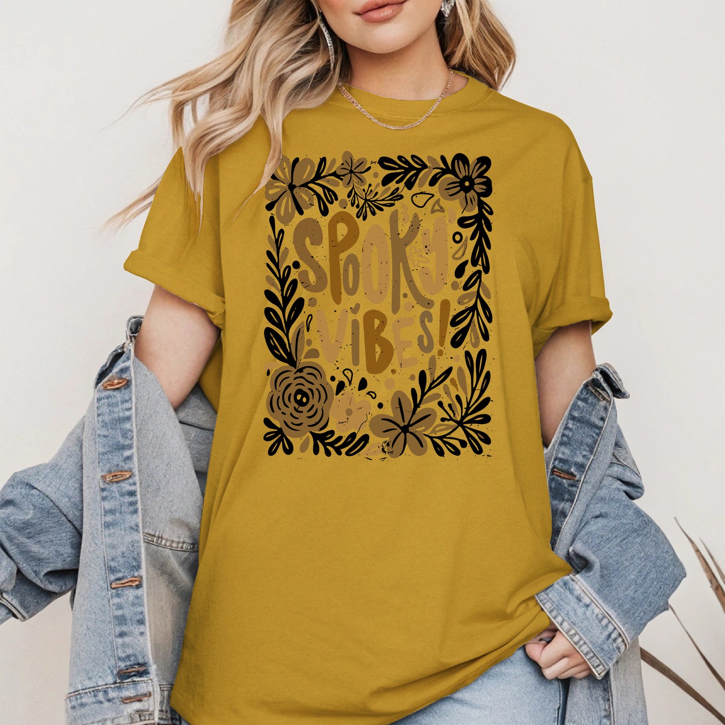Spooky Vibes halloween shirt and sweatshirt