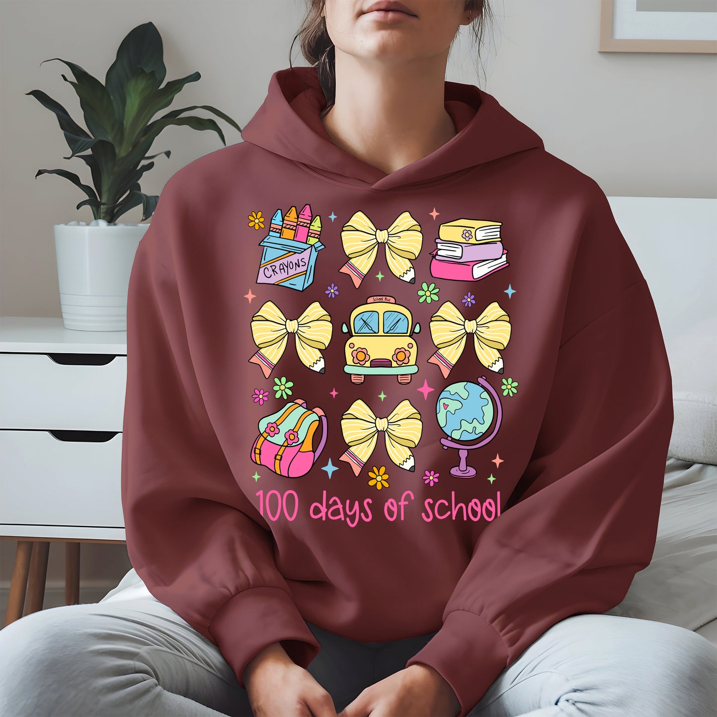 100 Days of School Coquette Shirt